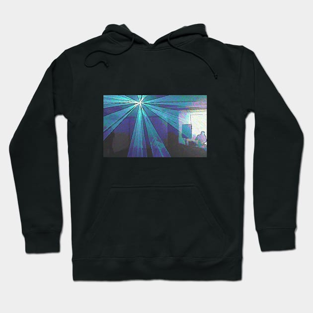 BLACK Electronic Underground #12 Hoodie by DomaDART